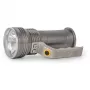 ENTAC Torcia LED 5W T6 alluminio 2x18650 incl. caricabatterie da rete