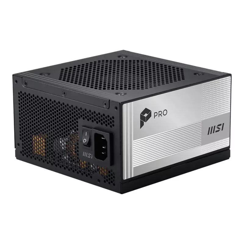 MSI PRO A1000PL PCIE5 1000W 80 PLUS Gold completamente modulare ATX 3.0 alimentatore