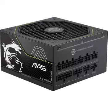 MSI MAG A1200PLS PCIE5 1200W 80 PLUS Gold completamente modulare ATX alimentatore