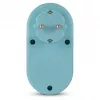 ENTAC Adattatore da presa con 2x USB-A blu