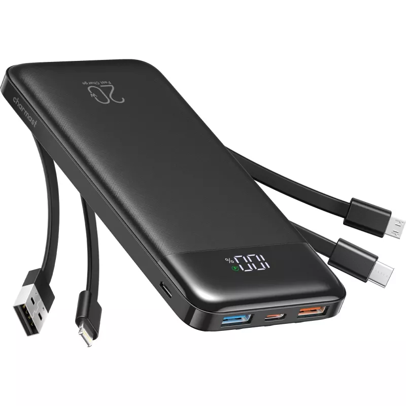Charmast Powerbank W2065 20000mAh nero
