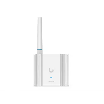 Ubiquiti UniFi SuperLink Gateway, bianco, policarbonato, montaggio su guida DIN/a parete, stato, esterno, 3 dBi