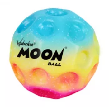 Waboba Moon Ball Gradient - palla in schiuma PU ad alto rimbalzo con superficie craterizzata, fino a 30 m di altezza di rimbalzo