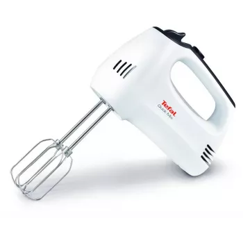 TEFAL HT3101 QuickMix Frullatore a mano, 300 W, 5 velocità, Turbo, bianco