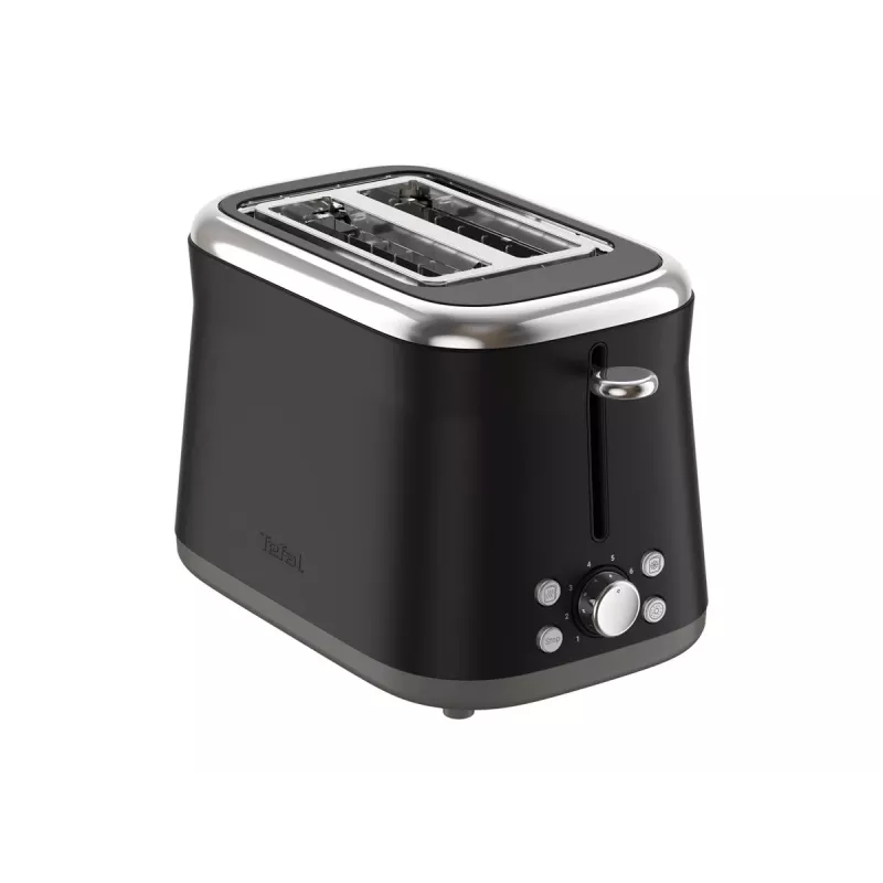 TEFAL Toaster TT7208E0 Collection Retro 850 W 2 fette acciaio inox nero