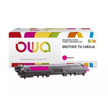 Armor OWA Cartuccia toner compatibile magenta extra high yield per Brother TN248XLM