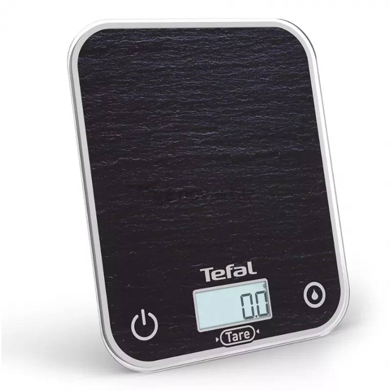 TEFAL Bilancia da cucina BC50D2V0 Optiss - LCD digitale, capacità 5 kg, nero