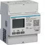 Hager ECR382D Contatore di energia trifase a connessione diretta 80A 4 moduli Modbus MID