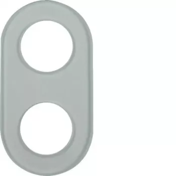 Hager WTD7200GT cornice in vetro a 2 posti trasparente