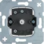 Hager WDE384103 Interruttore rotativo per tapparelle 1 polo da incasso con funzione a pulsante/rastrello