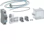 Hager ZY5N1LS Kit completo quadro contatori per vano contatore altezza 1400mm, 6A