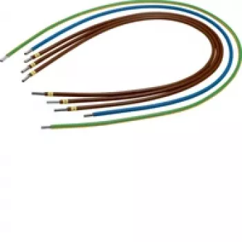 Hager Y892F Fascio di cavi di uscita, Universal Z, 10 mm², 4 conduttori, 500 mm