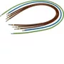 Hager Y892F Fascio di cavi di uscita, Universal Z, 10 mm², 4 conduttori, 500 mm