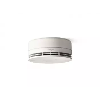 Hager RFM100D Rilevatore di Fumo Radio con Sirena Integrata