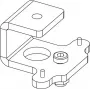 NEXO VNI-CLADAPT adattatore per montaggio a soffitto per diffusori serie VNI