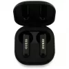 Guess 4G Metal Logo auricolari Bluetooth True Wireless Stereo con custodia di ricarica (nero)