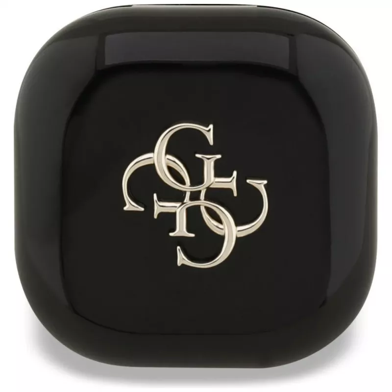 Guess 4G Metal Logo auricolari Bluetooth True Wireless Stereo con custodia di ricarica (nero)