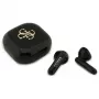 Guess 4G Metal Logo auricolari Bluetooth True Wireless Stereo con custodia di ricarica (nero)
