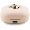 Guess 4G Metal Logo Auricolari Bluetooth 5.0 True Wireless Stereo con Custodia di Ricarica - Rosa