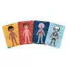 Janod Corpo umano set puzzle educativo da 50, 75 e 100 pezzi