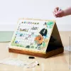 Janod Statki set giocattolo da bagno - 3 barche in gomma naturale per bambini piccoli