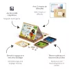 Janod Statki set giocattolo da bagno - 3 barche in gomma naturale per bambini piccoli