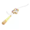 Janod Applepop Corda per saltare unicorno con manici in legno 3+
