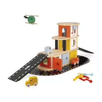 Janod Bolid parcheggio multipiano con accessori