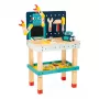 Janod Brico'Kids Robot banco da lavoro magnetico in legno giocattolo per bambini da 3 anni - 40 pezzi