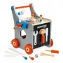 Janod Brico'Kids Carrello banco da lavoro magnetico con utensili - 24 pezzi