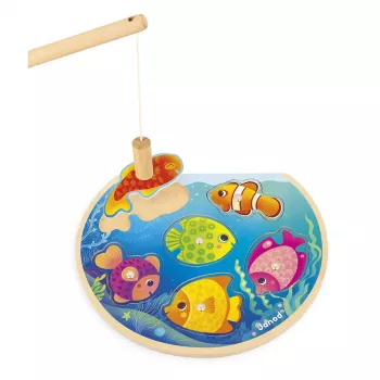 Janod Pesca magnetica - Szybkie Rybki