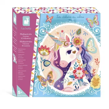 Janod Set creativo fai da te 10 decorazioni unicorno 5+