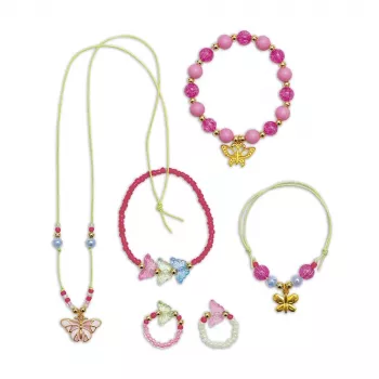 Janod Magic Fairies Farfalla set creazione gioielli da 6 anni