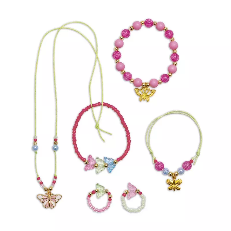 Janod Magic Fairies Farfalla set creazione gioielli da 6 anni