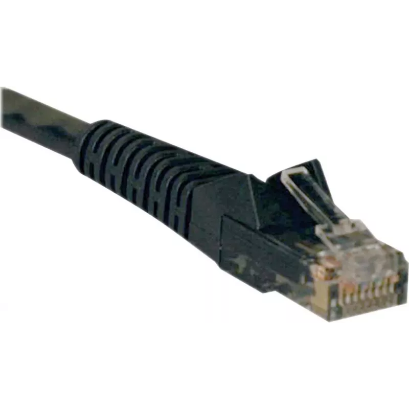 Tripp cavo patch Cat6 Gigabit snagless stampato RJ45 M/M nero 25ft