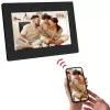 AGFAPHOTO APF700 cornice digitale Wi-Fi 7 pollici con 32 GB di memoria, touchscreen IPS-LCD, sensore di movimento, rotazione automatica, nero