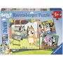 RAVENSBURGER puzzle per bambini Bluey - Creating Memories (3 x 49 pezzi)
