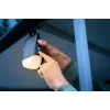 Brennenstuhl lampada LED solare per esterni ricaricabile KL 300 AS con adattatore Keder
