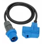 Brennenstuhl cavo adattatore CEE 230V 16A 1,5m H07RN-F 3G2.5 nero