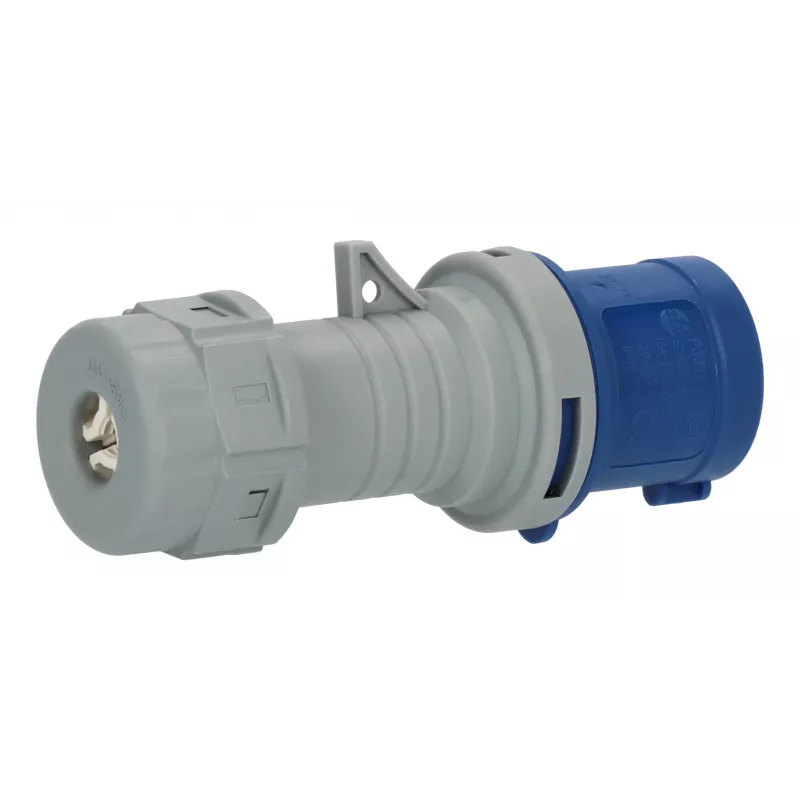 Brennenstuhl spina CEE 230V 16A IP44 blu a 3 poli spina diritta