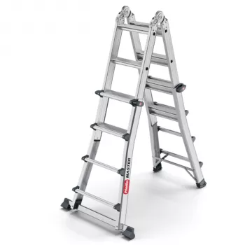 Hailo Master M100 scala a gradini multifunzione 4 x 4 gradini