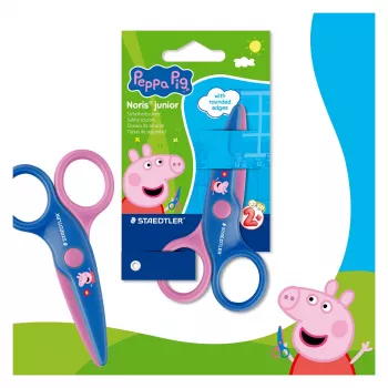 STAEDTLER Noris Junior Peppa Pig forbici di sicurezza per bambini 130 mm