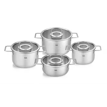 Fissler Pure Collection set di pentole 4 pezzi