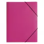 PAGNA cartella con elastico A3 PP 3 alette rosa scuro