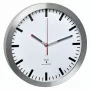 TFA 60.3528.02 orologio da parete radiocontrollato alluminio 300 mm x 45 mm lancetta dei secondi silenziosa