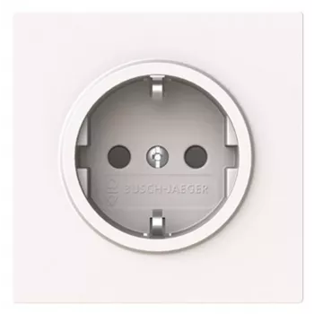 Busch-Jaeger Presa SCHUKO 20 EUCB-44G Safety+ bianco alpino future® linear
