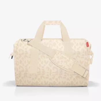 Reisenthel Allrounder L Leo Vanilla Borsa da viaggio 30L idrorepellente 48x39.5x29cm