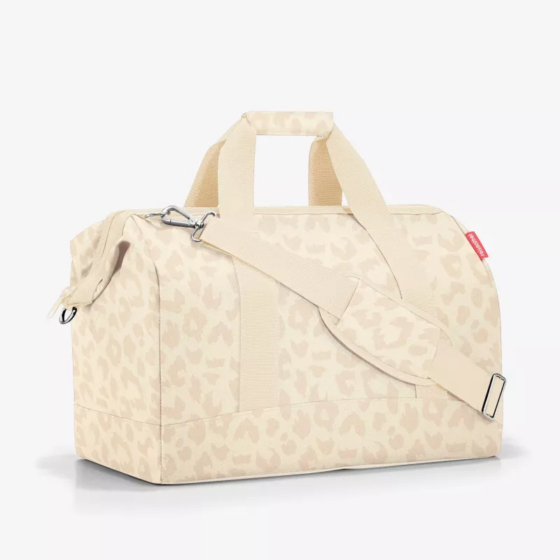 Reisenthel Allrounder L Leo Vanilla Borsa da viaggio 30L idrorepellente 48x39.5x29cm