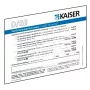 Kaiser Elektro Schott set targhette di identificazione DE/GB/FR/IT 9473-91