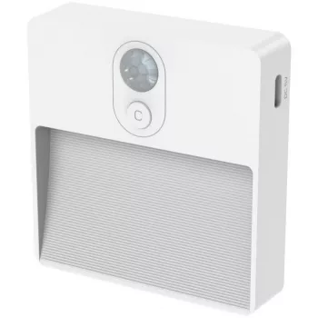 ANSMANN NL5R luce notturna LED con sensore crepuscolare, bianco, 7,0 cm, 1 pezzo (1600-0481)